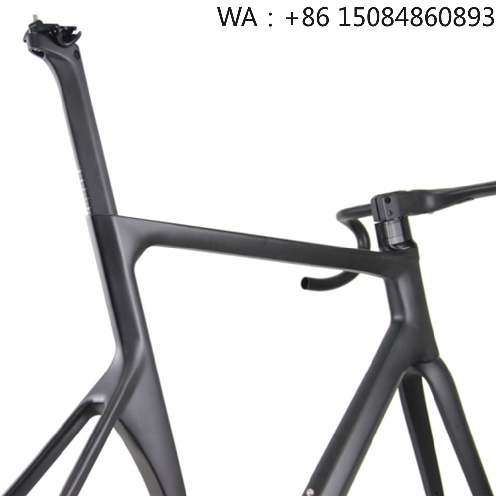 Carbon Fiber Road Bike Frame Aero - LCR015-D 700c Aero-Rennrad-Scheibenbremsrahmen, Kohlefasermaterial, neu optimierte