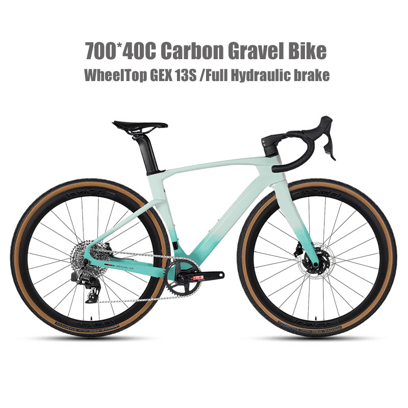 Carbon Gravel Frame Disc Brake 700C - Twitter Wireless Gravel V3 700X40C Carbon
