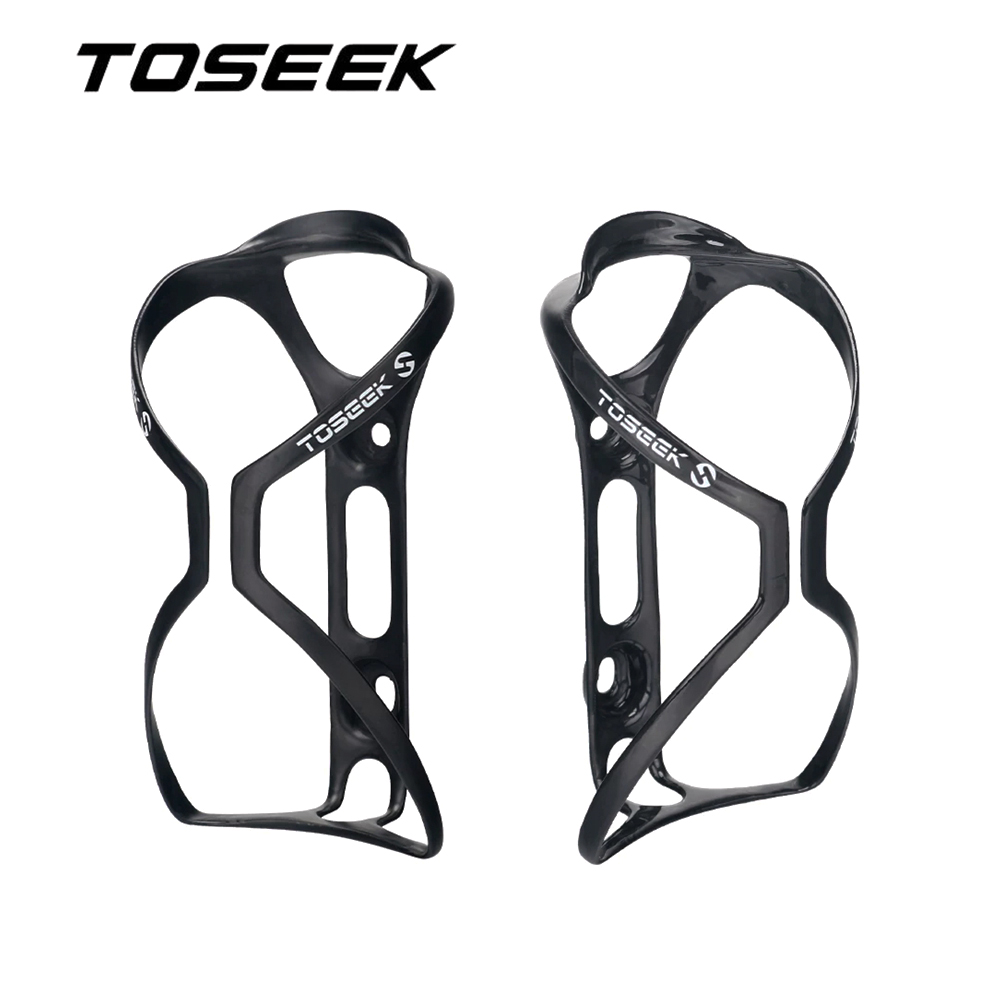 Carbon Bottle Cage Lightweight 18G - TOSEEK Leichter 18g Carbonfaser-Flaschenhalter Fahrrad-Wasserflaschenhalter MTB/Rennrad-Teile