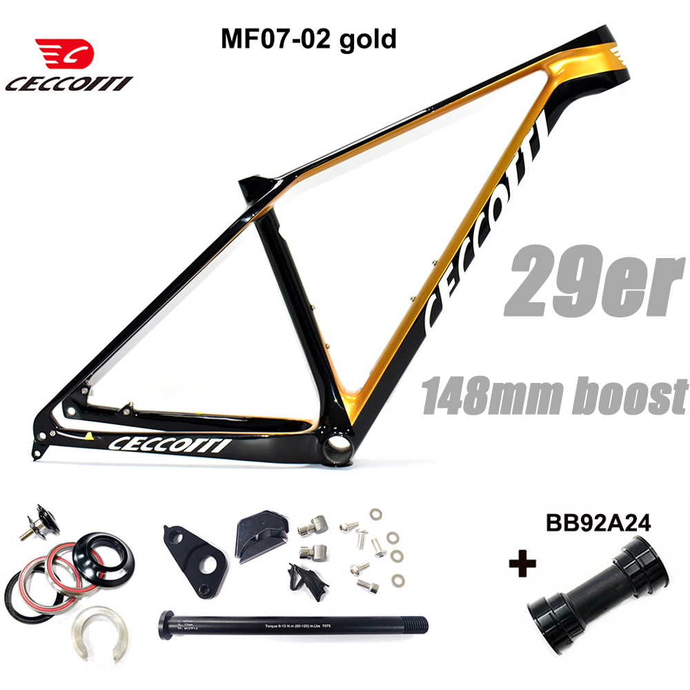 Carbon Mountain Bike Frame 29Er Boost - XC Hardtial 29er MTB Full Hidden
