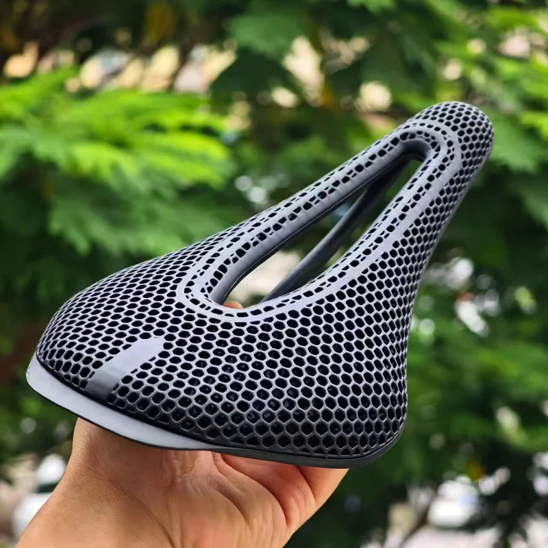 Carbon Saddle 3D Printed Honeycomb - 3D-Gedruckter Carbon-Fahrradsattel Ultraleicht mit Wabenstruktur Atmungsaktiv