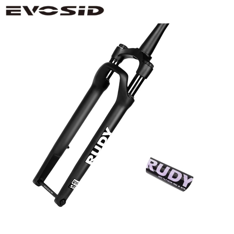 Carbon Fork Gravel Disc Brake - EVOSID 700C Gravel Luftfedergabel mit Sperre,