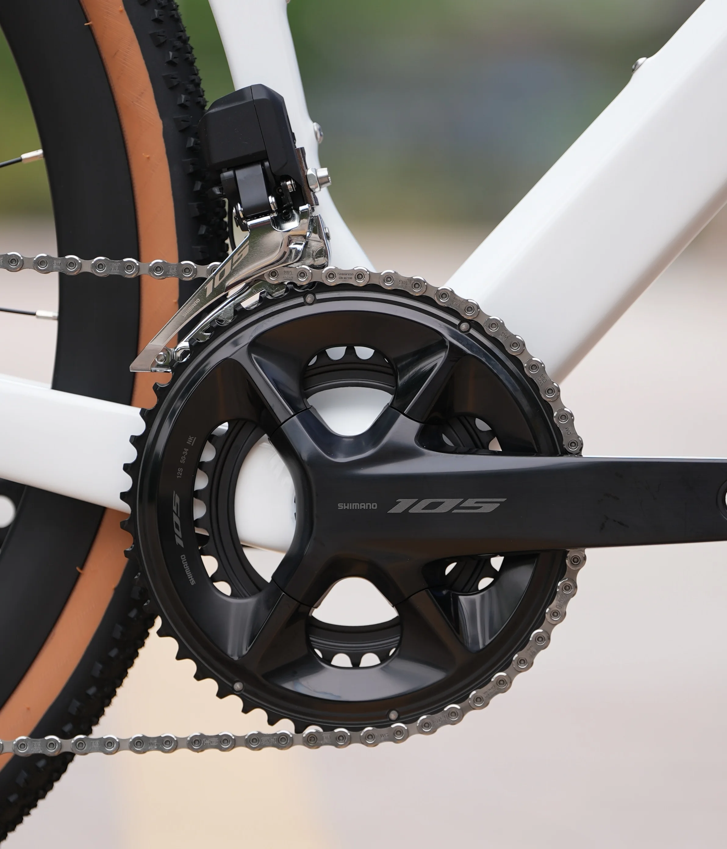 Carbon Gravel Frame Disc Brake 700C - TWITTER Gravel V3 Elektronische Variante 105/R7120/
