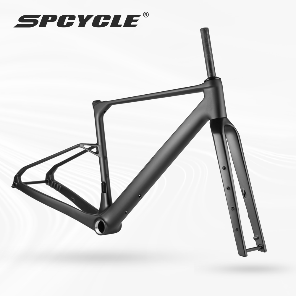 Carbon Fiber Road Bike Frame Aero - Spcycle G026 Vollständiges internes Kabel Carbon