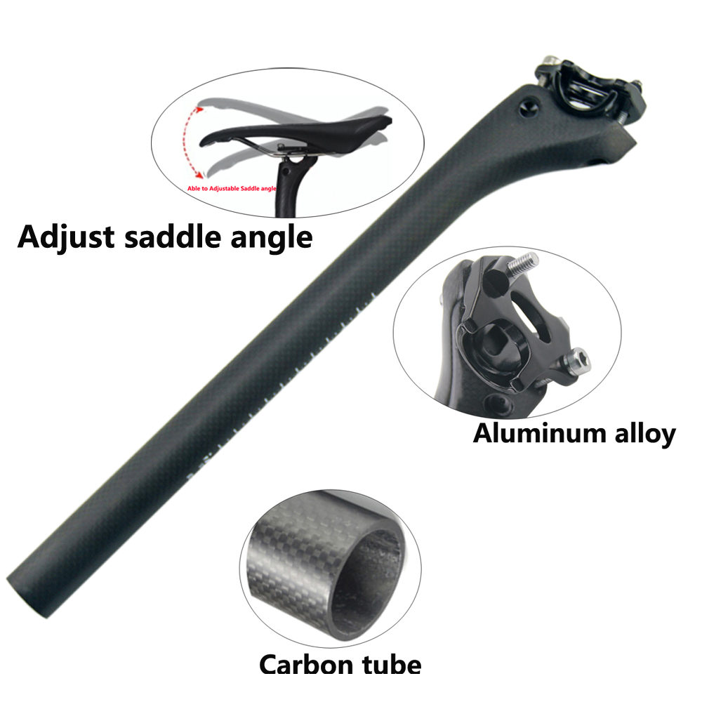 No-Logo Carbon MTB-Sattelstütz – Carbon Seatpost 27.2 31.6 Offset Bewertung und Preis
