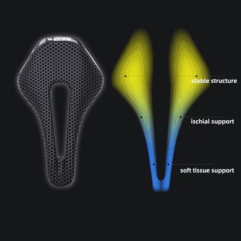 ZEIUS 3D-gedruckter Fahrradsat – Carbon Saddle 3D Printed Honeycomb Bewertung und Preis