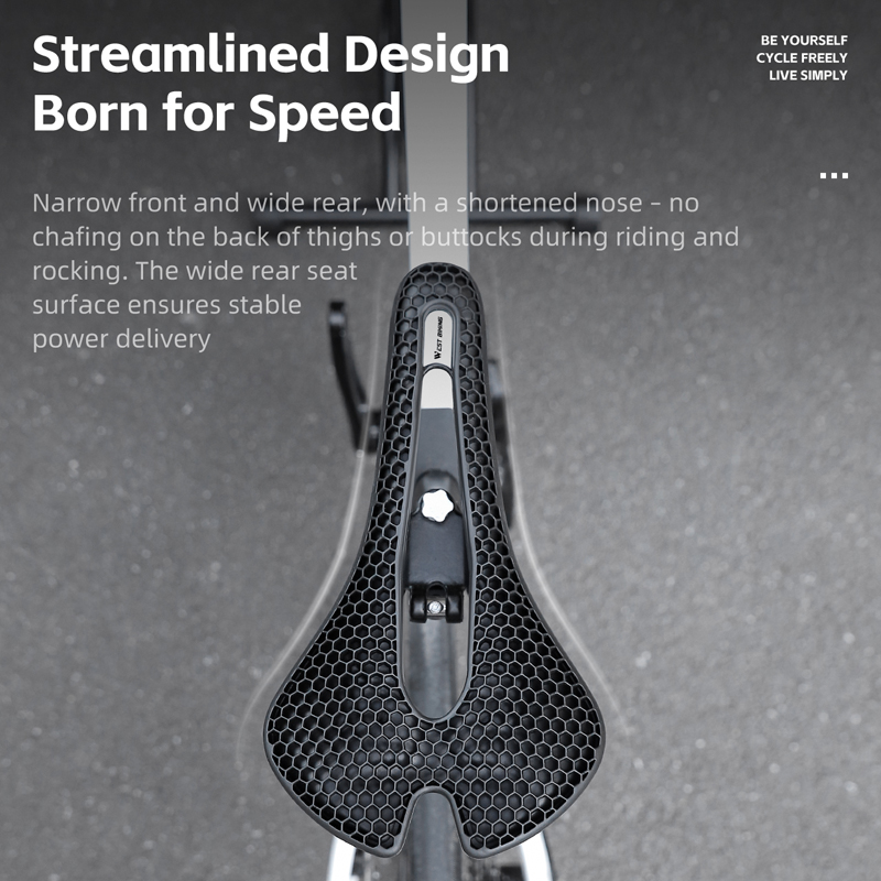 WEST BIKING Fahrradsattel, 3D- – Carbon Saddle 3D Printed Honeycomb Bewertung und Preis