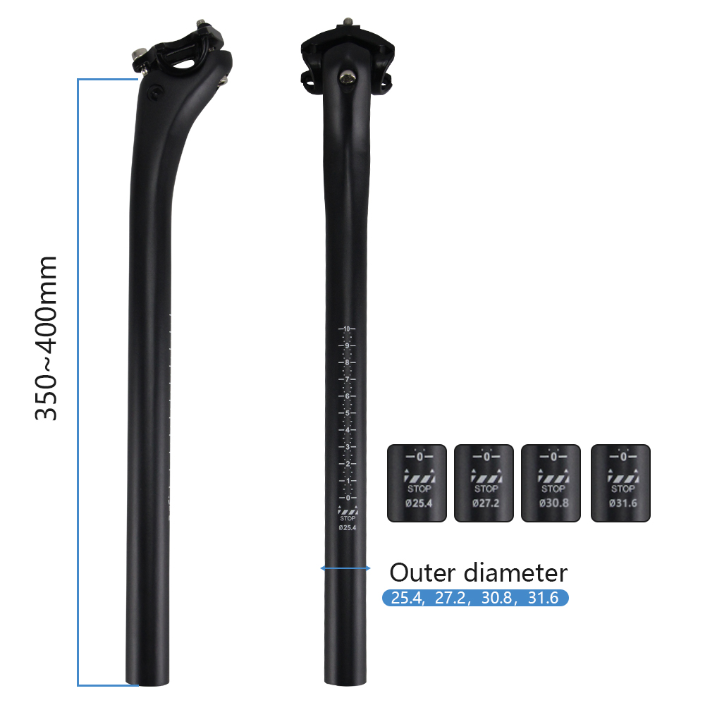 No Logo Carbon MTB Sattelstütz – Carbon Seatpost 27.2 31.6 Offset Bewertung und Preis