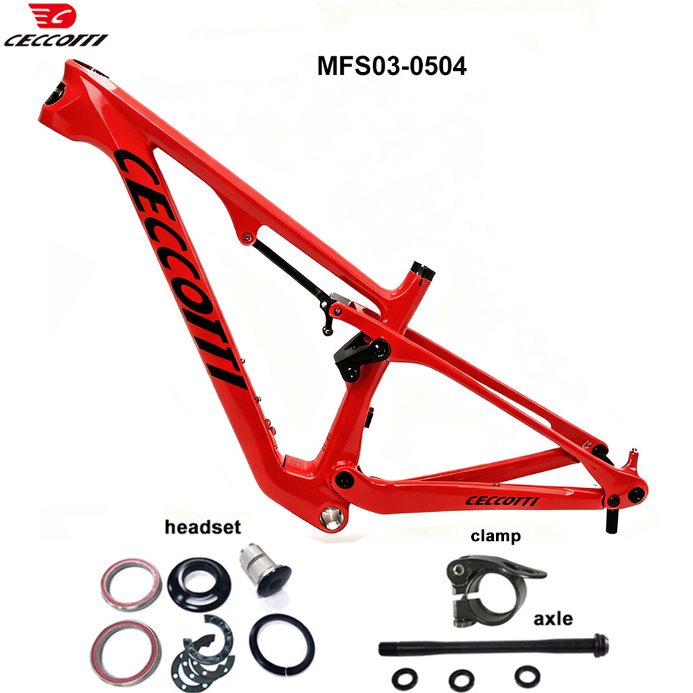 CECCOTTI 29er Vollgefederter C – Carbon Mountain Bike Frame 29Er Boost Bewertung und Preis