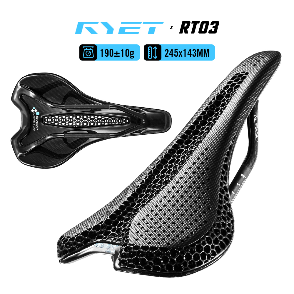 RYET 3D-gedruckter Carbonsatte – Carbon Saddle 3D Printed Honeycomb Bewertung und Preis