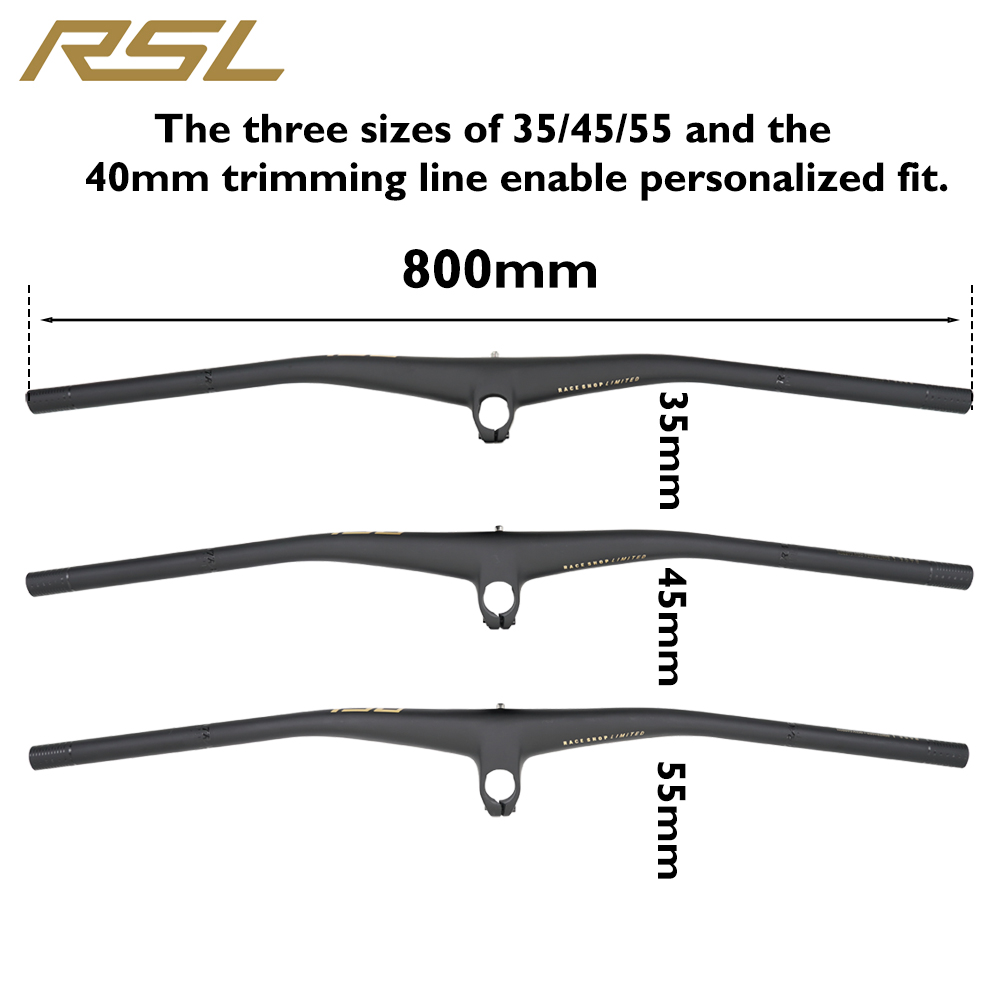 RSL Carbon Integrierter MTB-Le – Integrated Carbon Handlebar Stem Gravel Bewertung und Preis