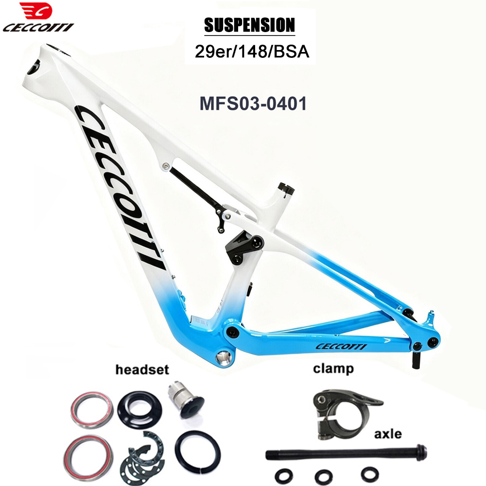29er Carbon Vollgefedungs-Moun – Carbon Mountain Bike Frame 29Er Boost Bewertung und Preis
