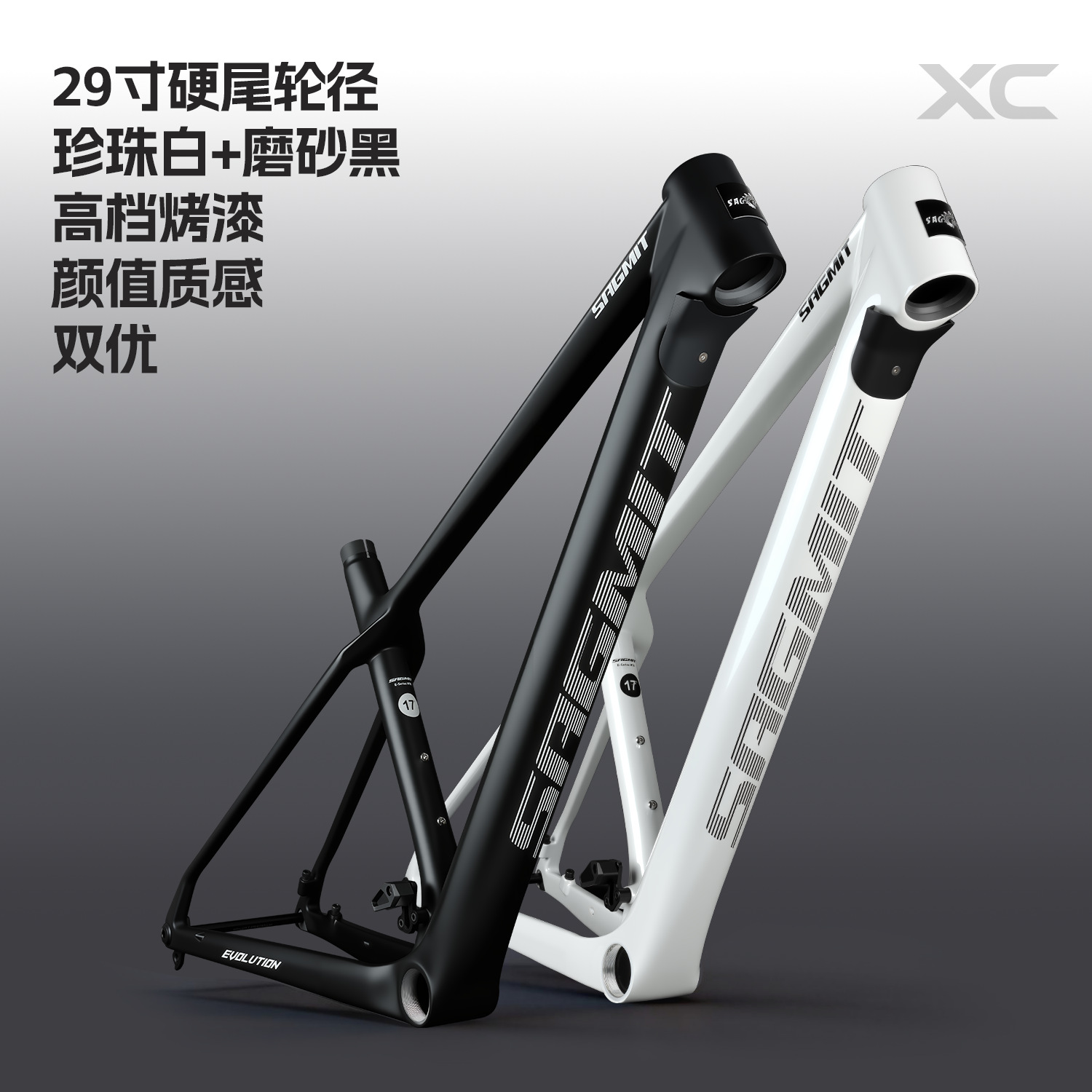 MTB XC Vollcarbon T700 Fahrrad – Carbon Mountain Bike Frame 29Er Boost Bewertung und Preis