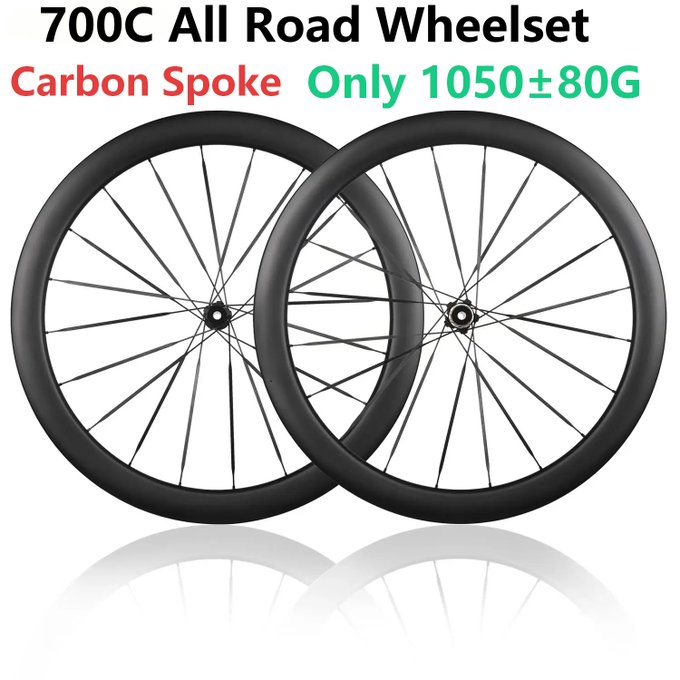 Carbonbeam Carbon-Speichenrad  – Gravel Bike Wheelset Carbon 700C Bewertung und Preis
