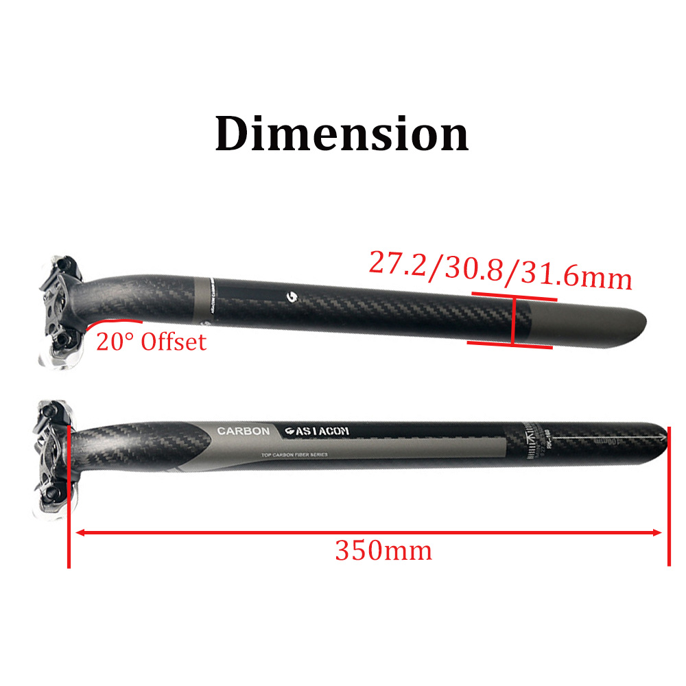 ASIACOM Vollcarbon-Sattelstütz – Carbon Seatpost 27.2 31.6 Offset Bewertung und Preis