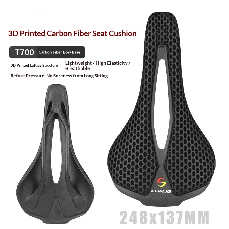 3D-Gedruckter Carbonfaser-Wabe – Carbon Saddle 3D Printed Honeycomb Bewertung und Preis