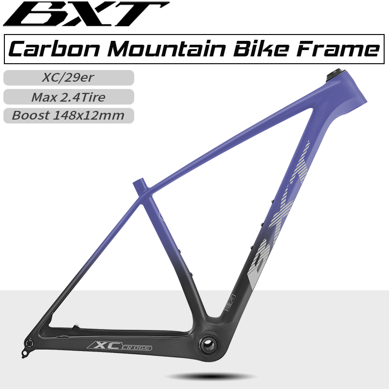 BXT 29er Carbon MTB Rahmen Boo – Carbon Mountain Bike Frame 29Er Boost Bewertung und Preis
