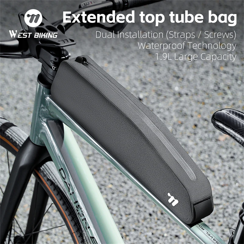 WEST BIKING Fahrrad-Rahmentasc – Gravel Bike Frame Bag Bikepacking Bewertung und Preis