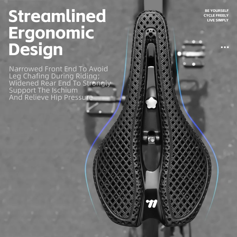 WEST BIKING 3D-gedruckter Renn – Carbon Saddle 3D Printed Honeycomb Bewertung und Preis