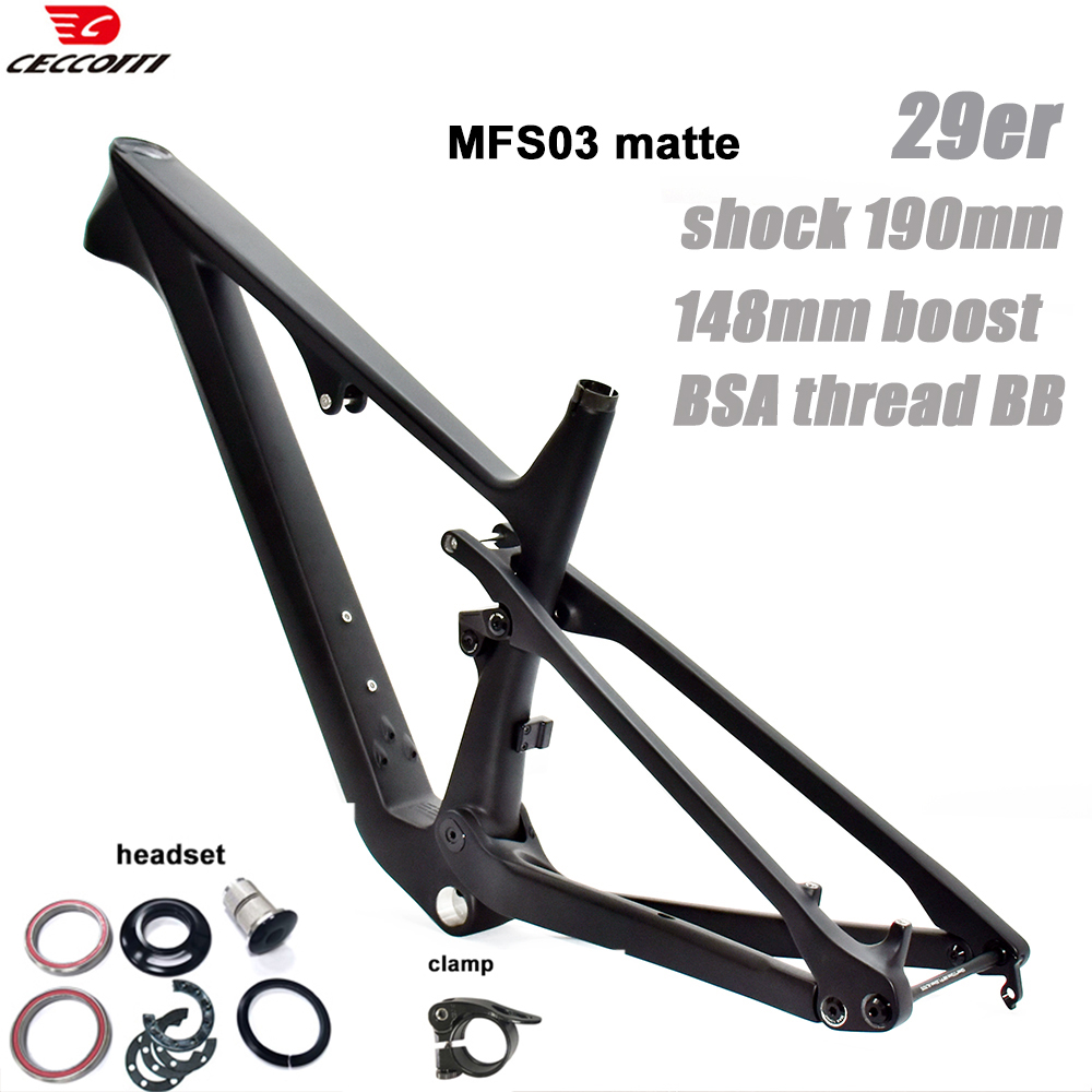 CECCOTTI Federung MTB Rahmen 1 – Carbon Mountain Bike Frame 29Er Boost Bewertung und Preis