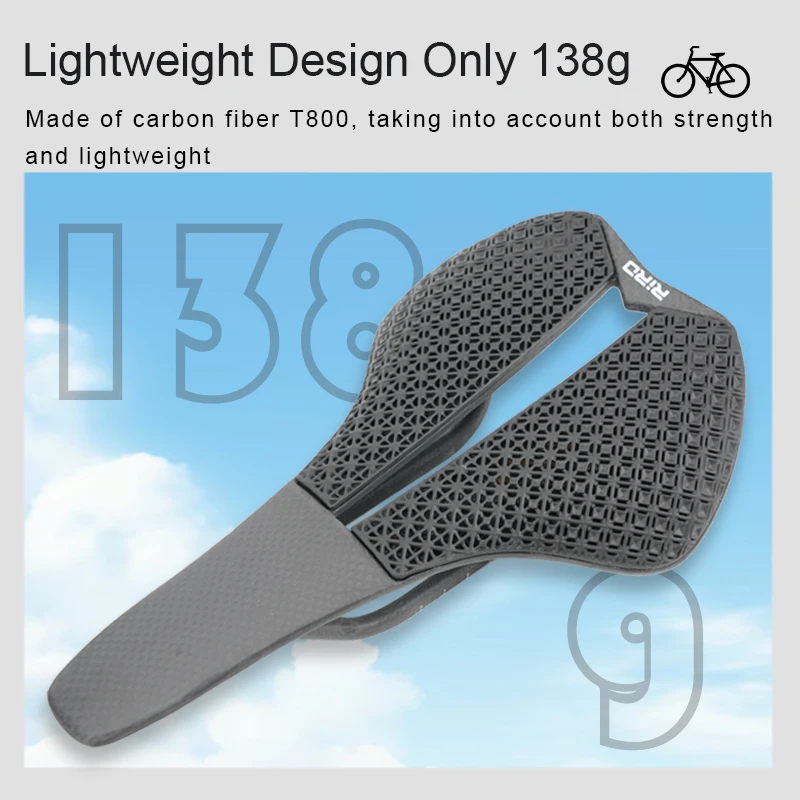 Riro Kohle faser 3D-Druck Fahr – Carbon Saddle 3D Printed Honeycomb Bewertung und Preis