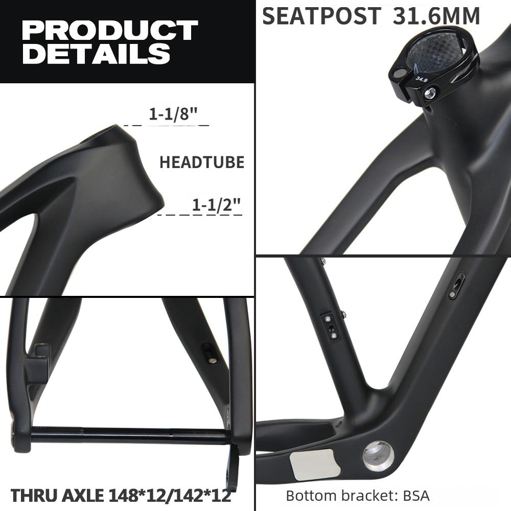 TANKE 29er Carbon Mountainbike – Carbon Mountain Bike Frame 29Er Boost Bewertung und Preis