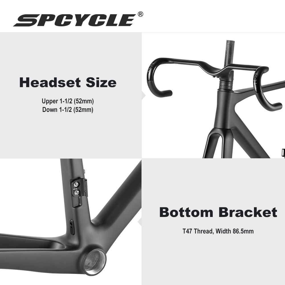 Spcycle 053D-SL Rennrad Carbon – Carbon Fork Gravel Disc Brake Bewertung und Preis