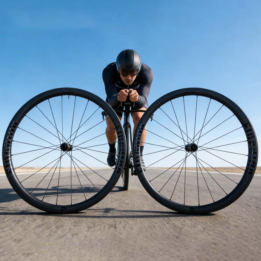 55mm Rennrad Carbon-Scheibenbr – Gravel Bike Wheelset Carbon 700C Bewertung und Preis