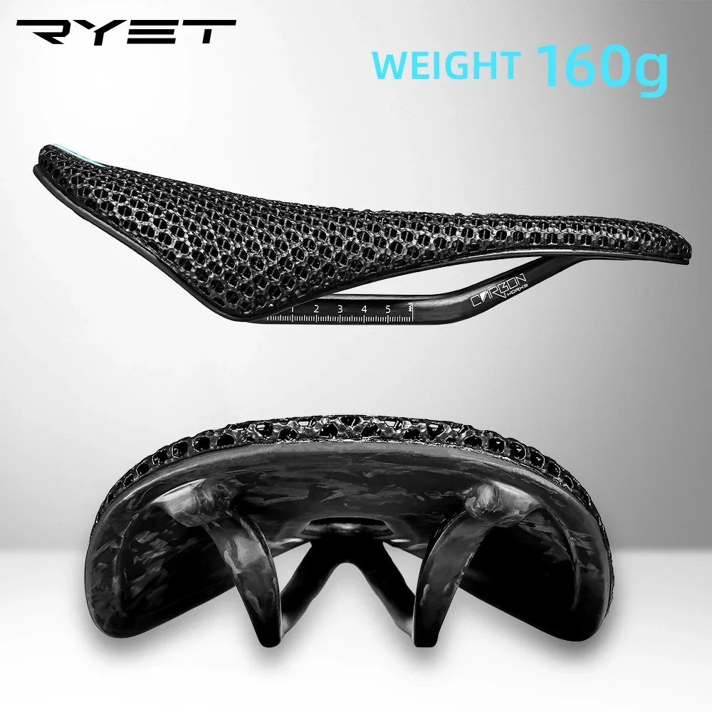 RYET 3D-gedruckter Carbon-Fahr – Carbon Saddle 3D Printed Honeycomb Bewertung und Preis