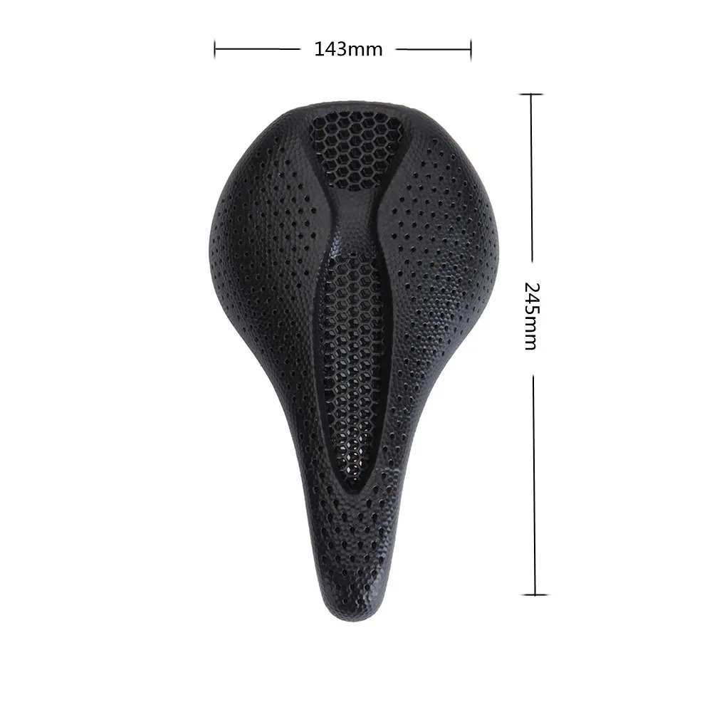 Fahrrad 3D-Technologie Drucke  – Carbon Saddle 3D Printed Honeycomb Bewertung und Preis