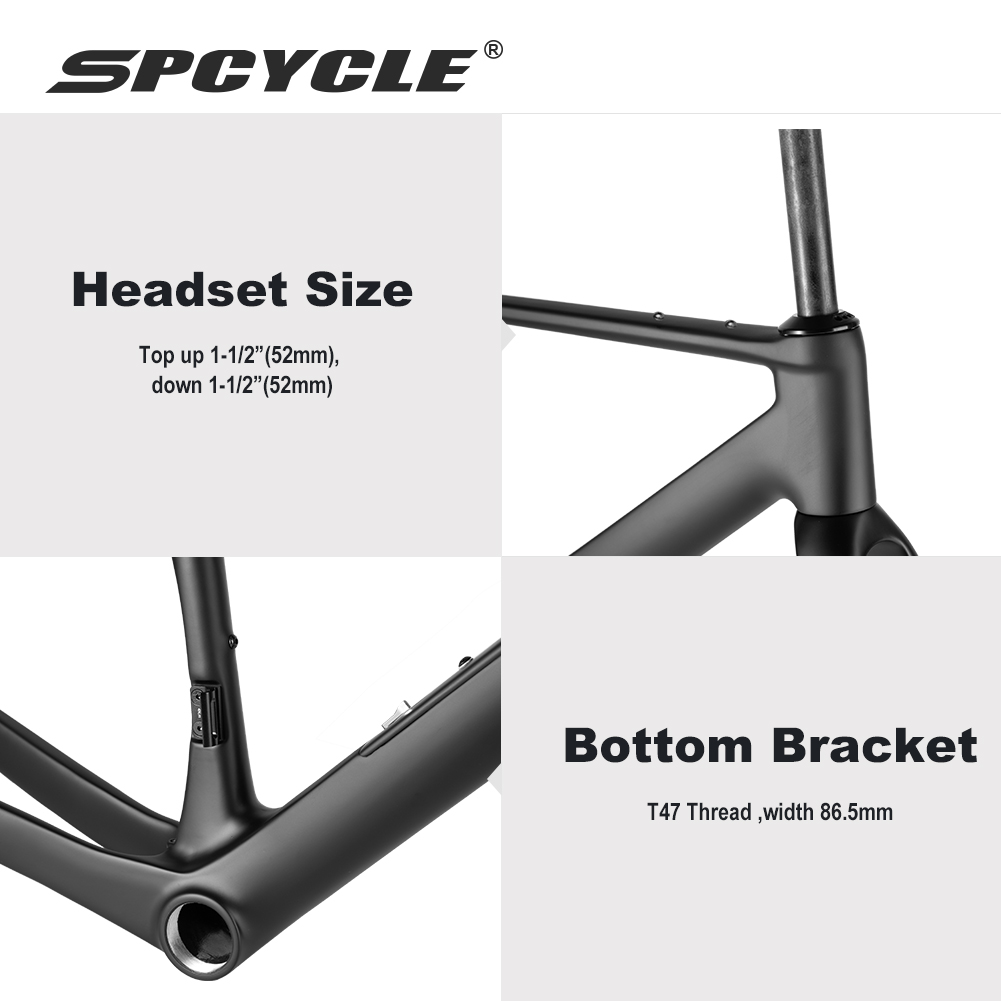 Spcycle G026 Vollständiges int – Carbon Fiber Road Bike Frame Aero Bewertung und Preis