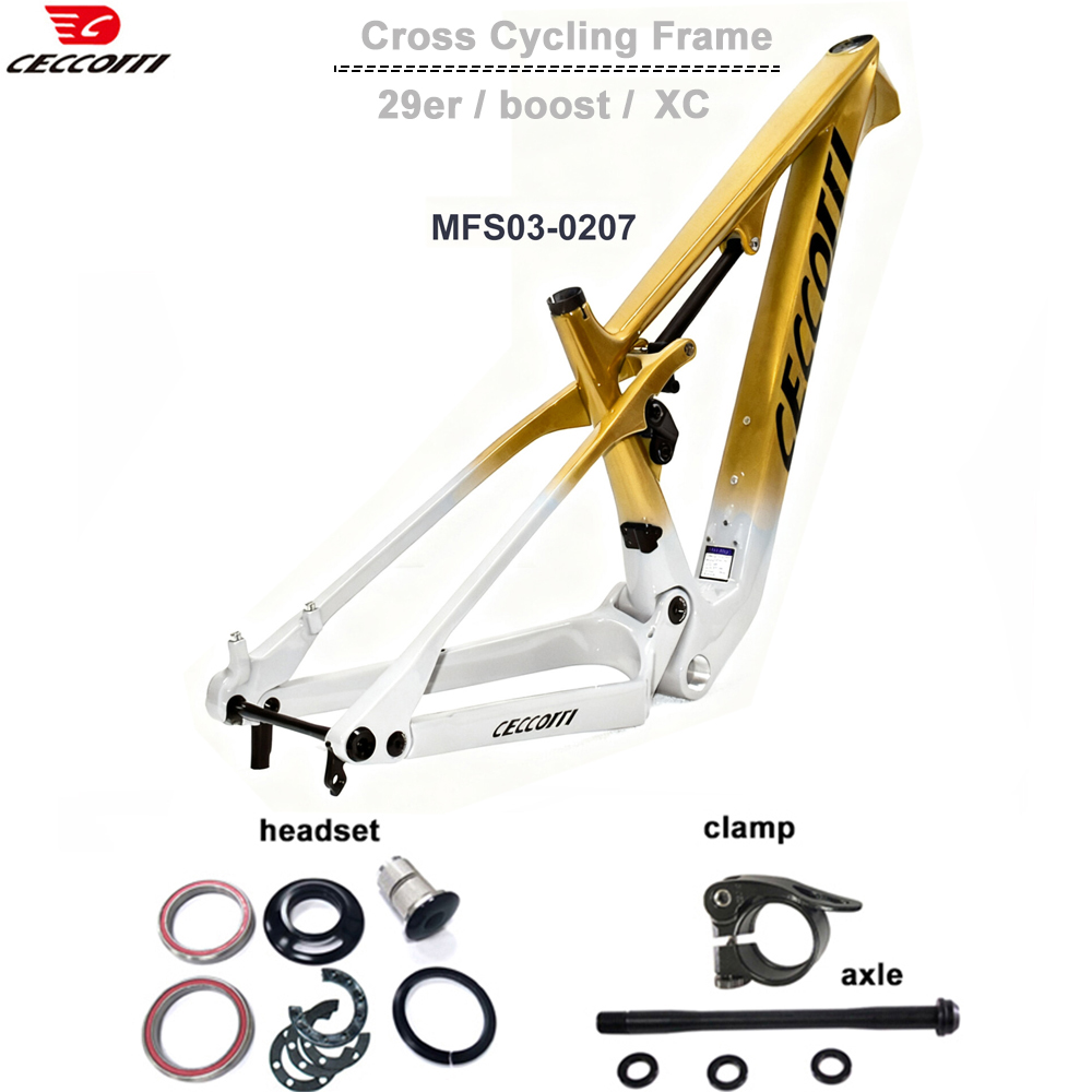 CECCOTTI Fabrik 29er Mountainb – Carbon Mountain Bike Frame 29Er Boost Bewertung und Preis